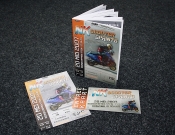 Entreekaart, flyer en programmaboekje NK Scootersprints