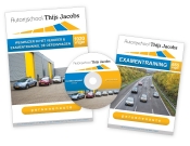 Boekomslag, DVD-hoesje en DVD-label Autorijschool Thijs Jacobs